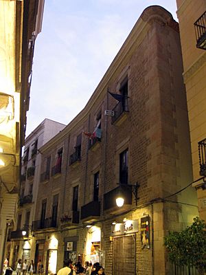 Archivo:Palau Maldà, carrer del Pi