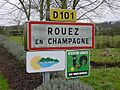 Panneau de Rouez-en-Champagne