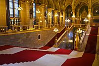 Parliament Building, Budapest, inside