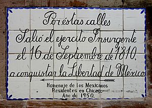 Archivo:Placa conmemorativa de la Independencia de México, Dolores Hidalgo