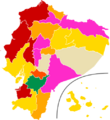 Prefecto por Provincia Ecuador 2000