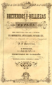 Recuerdos y Bellezas de España