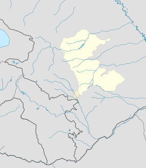 Stepanakert ubicada en República de Artsaj