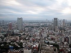 Archivo:Roppongi Area from Tokyo Tower