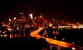 Skyline minneapolis night