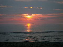 Sunset at beach - panoramio (1)