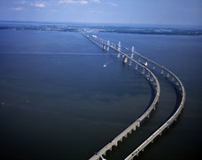 The Chesapeake Bay Bridge is a major dual-span bridge in the U.S. state of Maryland LCCN2011631480