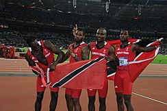Archivo:Trinidad and Tobago 4 x100 relay team 2