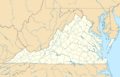 USA Virginia location map
