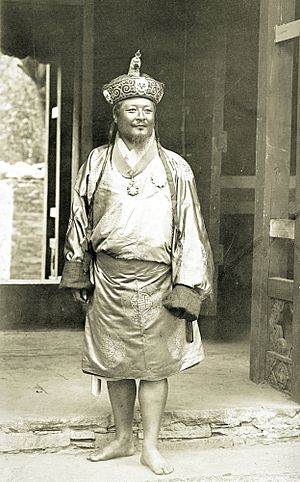 Archivo:Ugyen Wangchuk, 1905