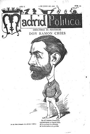 Archivo:1886-06-09, Madrid Político, Directores de periódicos, Ramón Chíes, Cilla