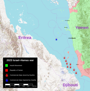 2023 Israel–Hamas war - Bab-el-Mandeb.svg