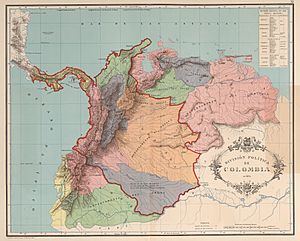 Archivo:AGHRC (1890) - Carta XI - División política de Colombia, 1824