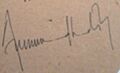 ArundhatiRoy Autograph