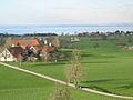 Aussicht vom Schloss Dottenwil