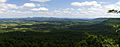 Boston Mountains. Looking East on Gaither Mountain