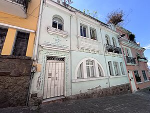 Archivo:Casa de Jorge Icaza en el barrio La Loma Grande
