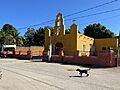 Church in Dzonot Carretero, Yucatan