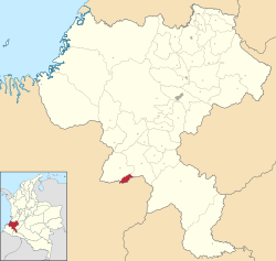 Florencia ubicada en Cauca (Colombia)