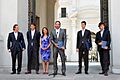 Despedida Nico Massu en La Moneda