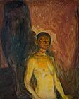 Edvard Munch - Self-Portrait in Hell - Google Art Project