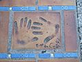 Ethan Coen handprints in Cannes