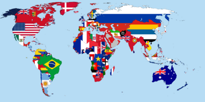 Archivo:Flag-map of the world (1914)