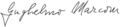 Guglielmo Marconi Signature