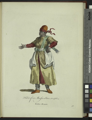 Archivo:Habit of a morisco slave in 1568. Esclave moraure (NYPL b14140320-1638100)f