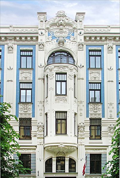 Immeuble art nouveau (Riga) (7582914046)
