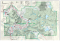 Lassen Volcanic National Park map 2006.07