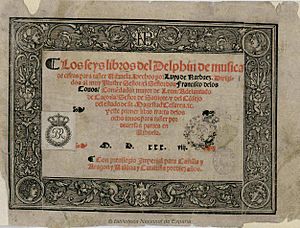 Archivo:Los seys libros del Delphin de musica de cifras para tañer vihuela 1538