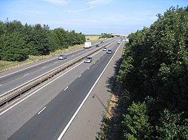 M11 from Junction 10, Duxford, Cambs - geograph.org.uk - 101777.jpg