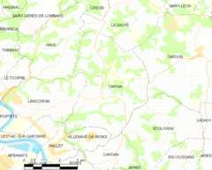 Map commune FR insee code 33093.png