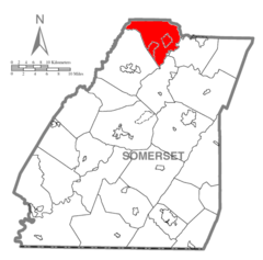 Map of Somerset County, Pennsylvania highlighting Conemaugh Township.PNG