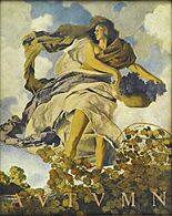 Maxfield Parrish - Autumn (1905)