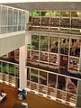 National library interior