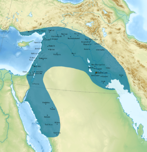 Archivo:Neo-Babylonian Empire under Nabonidus map