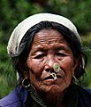 OldSherpaWoman in SoluKhumbu region NepalIMG 4668