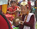 Old Rai Lady in Sakela festival Dharan