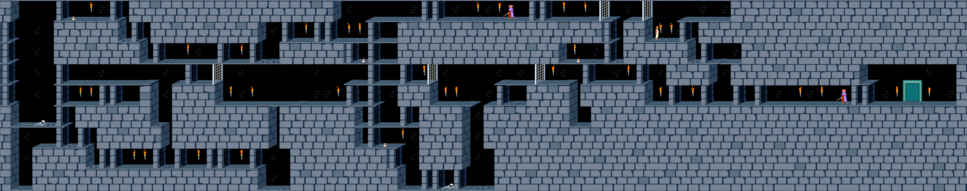 Archivo:Prince of Persia 1 - MS-DOS - Level 1 - Map