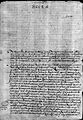 Protesta de los Vecinos de Puerto Viejo al Rey Felipe II en 1566 - AGI-Quito 20B Nu.52