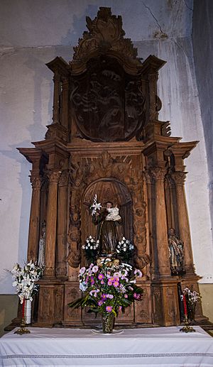 Archivo:Retablo de San Antonio de Padua de Albares de la Ribera