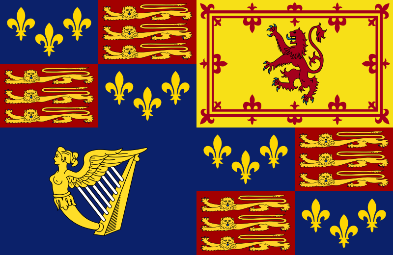 Royal Standard of England (1603–1689)