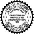 Seal of Melrose, Massachusetts