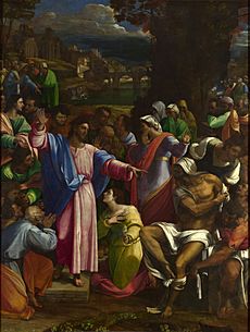 Archivo:Sebastiano del Piombo, The Raising of Lazarus