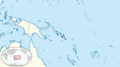 Solomon Islands in its region