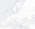 Template europe map