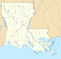 USA Louisiana location map