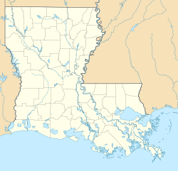 Tallulah ubicada en Luisiana